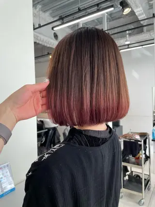 ショート カラー パーマ ヘアアレンジ 💗無料カットモデル 募集中yu-ki💗のヘアスタイル
