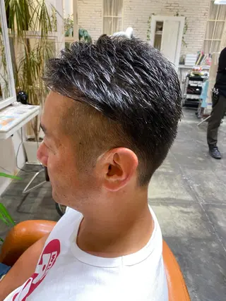 ショート メンズ 北生駒☆カットが得意 鎌田フミヤのヘアスタイル