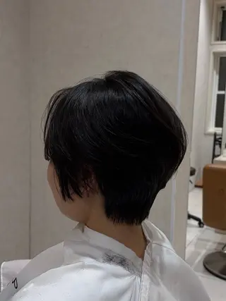 ショート ⭐️うる艶カラー 募集 まゆ⭐️のヘアスタイル