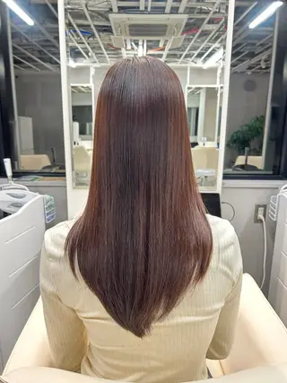 セミロング asterisk ななかのヘアスタイル