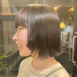 ショート カラー ヘアアレンジ 🎀レイヤー 透明感 カラーyuuri🎀のヘアスタイル