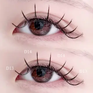 マツエク・マツパ 上下エクステ/束感 🎀Luaのマツエク・マツパデザイン