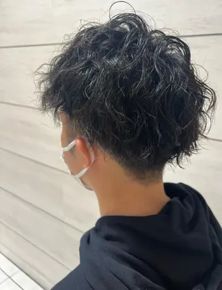 パーマ メンズ メ イのヘアスタイル