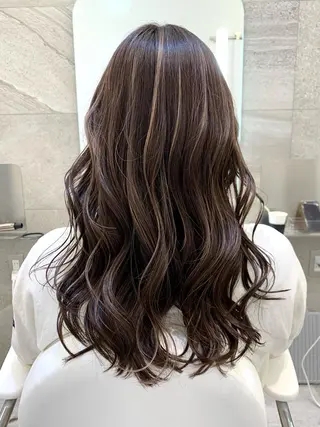 ロング カラー 髪質改善/縮毛矯正 鈴木裕介のヘアスタイル