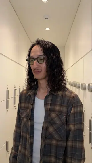パーマ メンズ fifth PARK HINATAのヘアスタイル