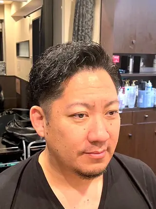ショート パーマ 長谷川 真那のヘアスタイル