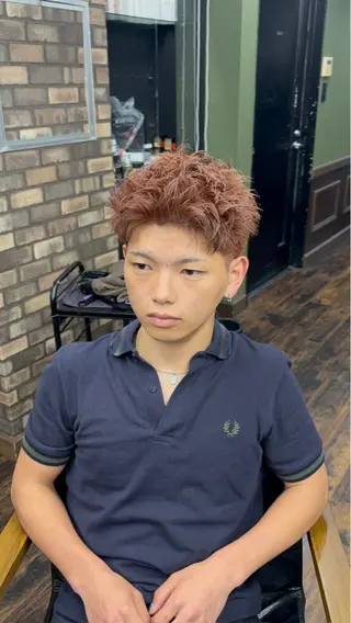 メンズ 井高 洸のヘアスタイル