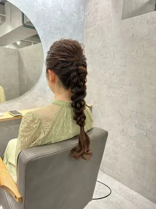 ミディアム Libelle hair salonのヘアスタイル