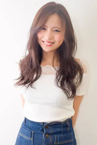 ロング カラー ダメージレスサロン✨ kayo🌱のヘアスタイル