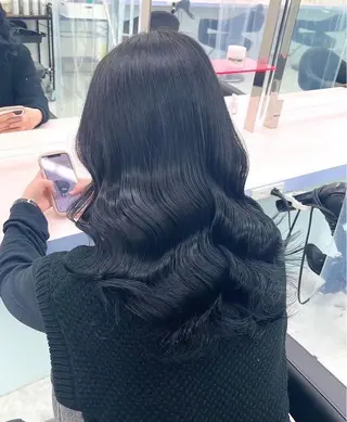 ロング カラー ヘアアレンジ ブリーチなしの達人 🌈KAITOのヘアスタイル