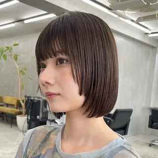 ショート カラー 👑ボブはお任せ ミヤノ👑のヘアスタイル