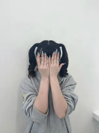 ヘアアレンジ ハイトーンカラー💞 くるみ🎀のヘアスタイル