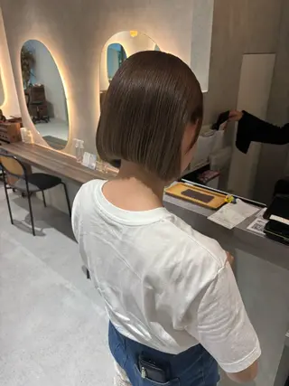 ミディアム 大久保 愛のヘアスタイル
