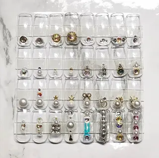 ネイル 渋谷／チップ長さ出し 👑アプレgel-xのネイルデザイン