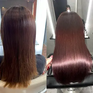 ロング 髪質改善サロン 南船場　みおのヘアスタイル