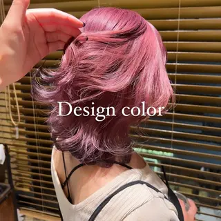 セミロング カラー ヘアアレンジ RINKA.まつパ/ LED可/マツエクのマツエク・マツパデザイン