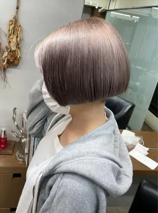 カラー yasuハイトーン/ デザインカラーのヘアスタイル