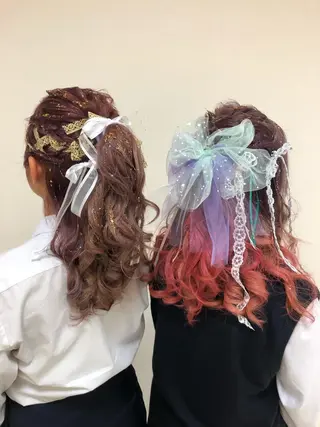 セミロング カラー ヘアアレンジ enurk店 🍋 M I K U *のその他イメージ