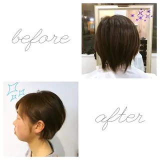 ショート 植野/新宿 高田馬場のヘアスタイル