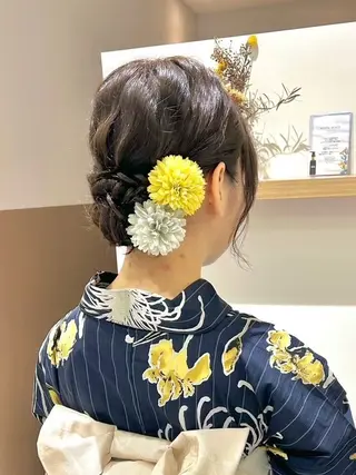 ヘアアレンジ 堀内 菜々美のヘアスタイル