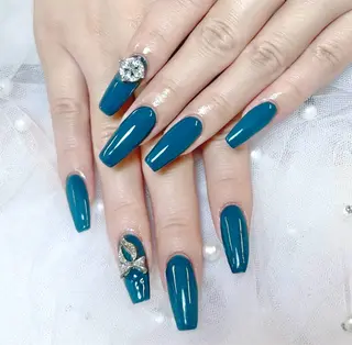 ネイル 🎀kira 長さだし💗モチ最高のネイルデザイン