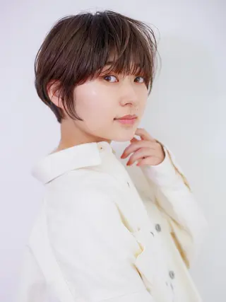 ショート カラー BASSA 下井草店のヘアスタイル