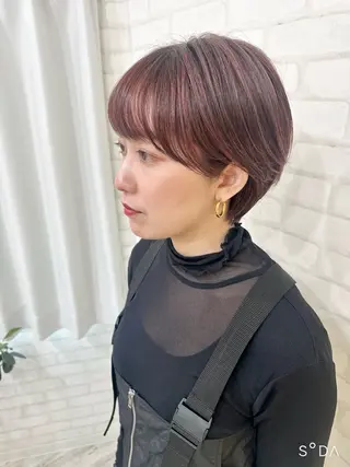 ショート アビリタ 警固のヘアスタイル