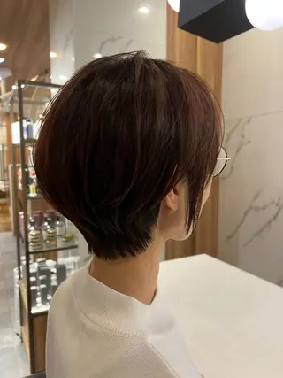 ショート 村中 逸紀のヘアスタイル