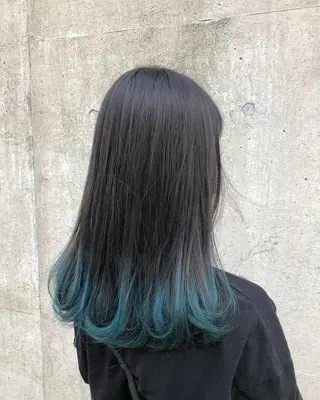 ロング カラー フレンチボブパーマ Yuukiのヘアスタイル