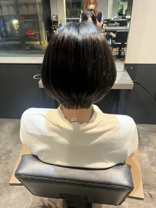 ショート 大阪🎀似合わせ /艶感カラー/長谷のヘアスタイル