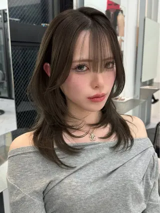 ロング カラー Rita/髪質改善/ ブリーチなしWカラーのヘアスタイル