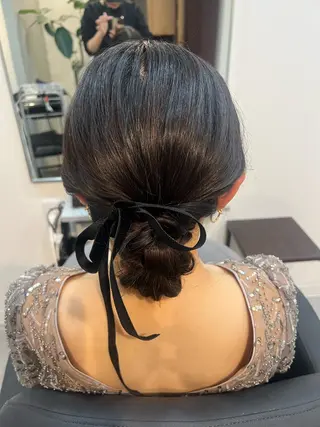 ヘアアレンジ ヘアメイクネイリスト hidemi中目黒のヘアスタイル