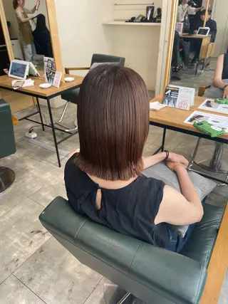 ミディアム 🎀momoa CIEL天神店🎀のヘアスタイル
