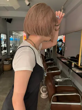 ショート 田中 隼斗のヘアスタイル