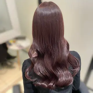 ロング カラー ブリーチなしカラー kana🐱のヘアスタイル