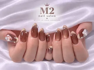 ネイル 長さだし専門店 M2　rikaのネイルデザイン