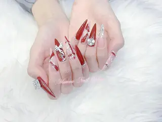 ネイル MoMoA Nail ネイル長さ出し専門店のネイルデザイン