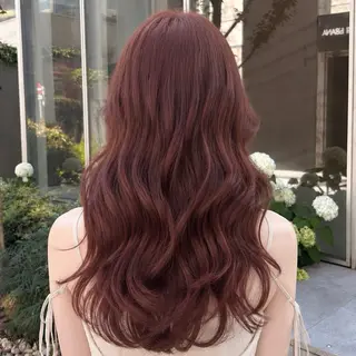 セミロング Ami/レイヤー /柔らかカラー🌷のヘアスタイル