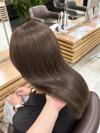 ミディアム カラー レディースカット /カラー🎀おぐりンのヘアスタイル