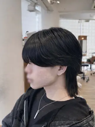 ミディアム パーマ メンズ Koki/ メンズヘア特化のヘアスタイル