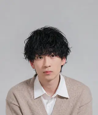 ミディアム メンズ 木村 介威のヘアスタイル