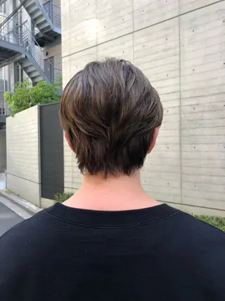 カラー メンズ ✨色持ちの良い艶 カラー✨蟹江真世のヘアスタイル