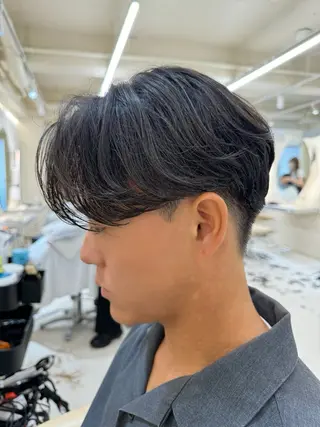 ショート パーマ メンズ 横浜/レイヤー/ カネコのヘアスタイル