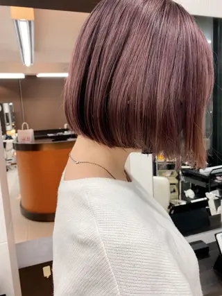 ショート カラー ヨシモトリョウ 髪質改善/美髪のヘアスタイル