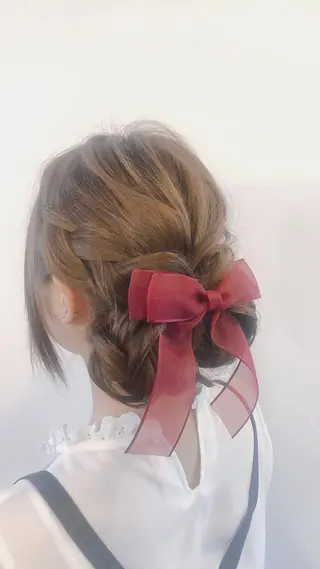 やました りなのヘアスタイル