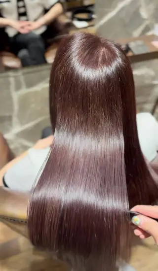 カラー 宮部 華怜のヘアスタイル