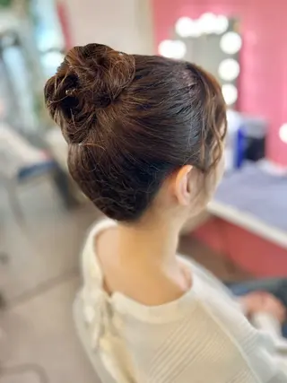 セミロング 北本 美幸のヘアスタイル