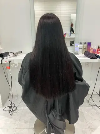 ロング カラー ヘアアレンジ 💓色落ちまで綺麗な 垢抜けカラー💓のヘアスタイル