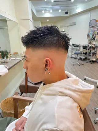 ショート メンズ WEST OLAND加藤圭介のヘアスタイル