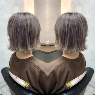 ショート カラー ショート⭐️ブリーチ ⭐️木村康二⭐️のヘアスタイル